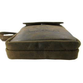 Men’s genuine leather shoulder bag 0621